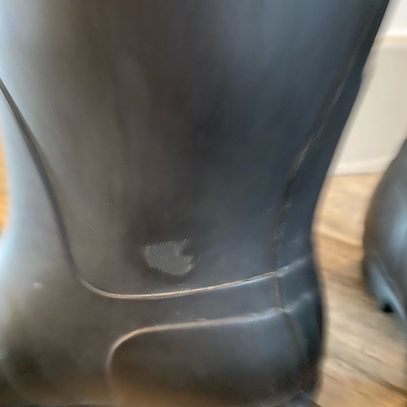 Hunter original tall black waterproof rain boots - Picture 4 of 7